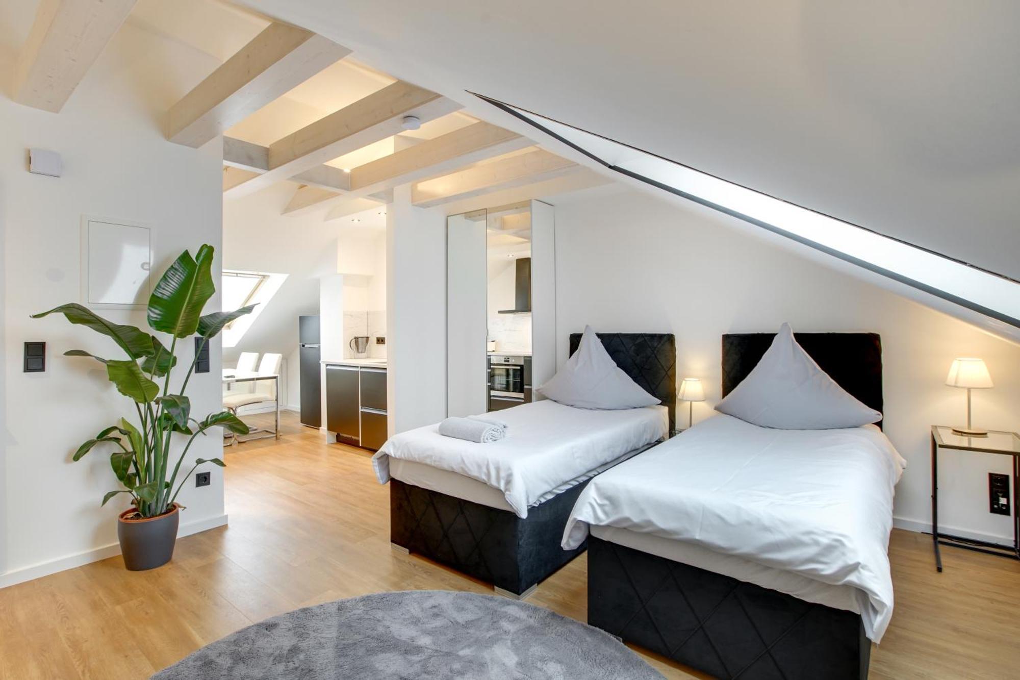 George Apartment Düsseldorf Eksteriør bilde